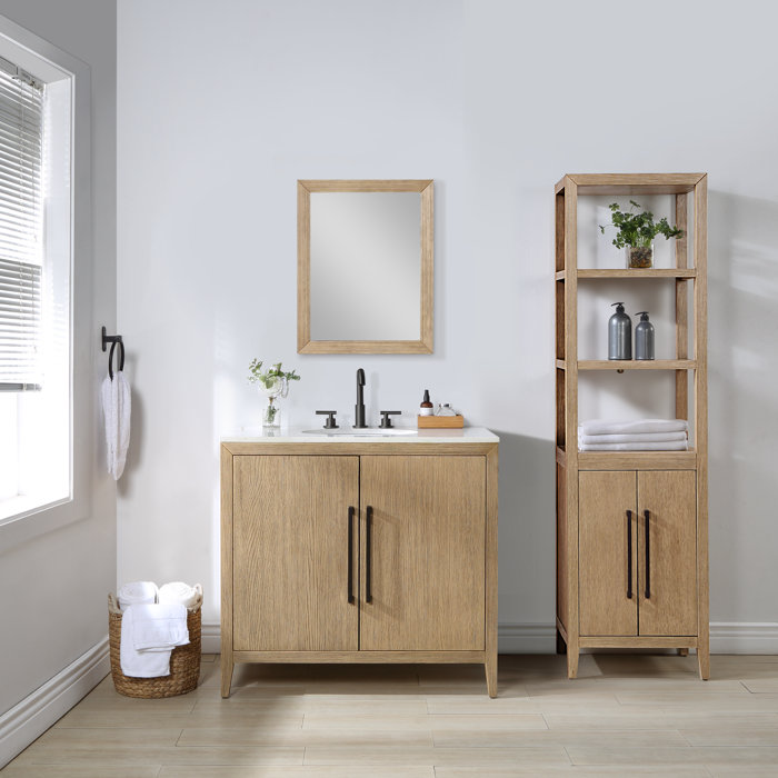 Mercury Row® Alsup 36'' Freestanding Single Bathroom Vanity with